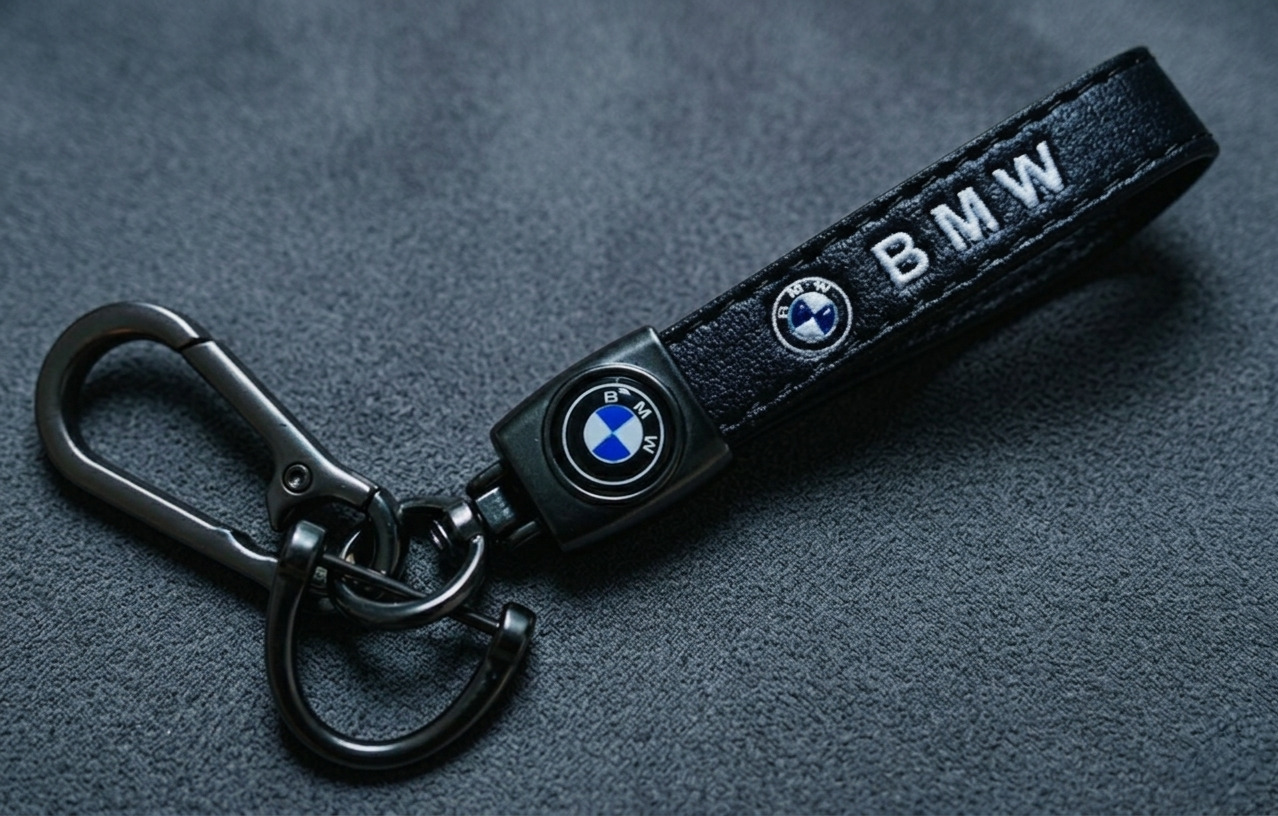 Genuine Leather Keychains for Motorcycles and Cars – Unique Design and Quality Finish