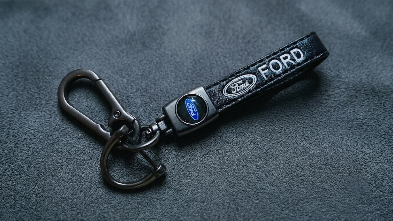 Genuine Leather Keychains for Motorcycles and Cars – Unique Design and Quality Finish