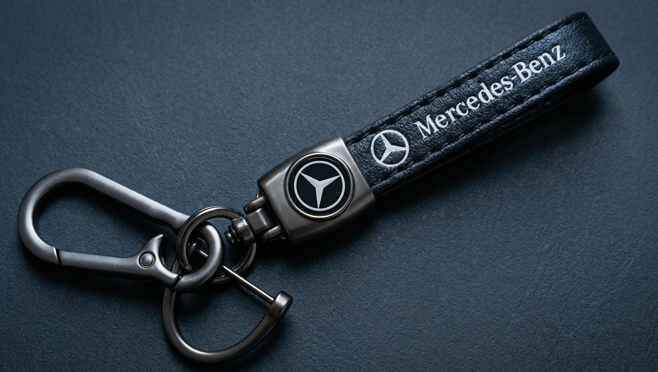 Genuine Leather Keychains for Motorcycles and Cars – Unique Design and Quality Finish