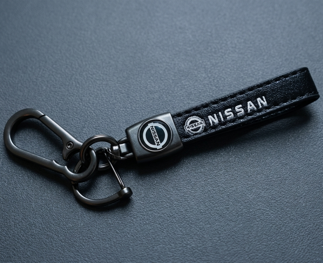 Genuine Leather Keychains for Motorcycles and Cars – Unique Design and Quality Finish
