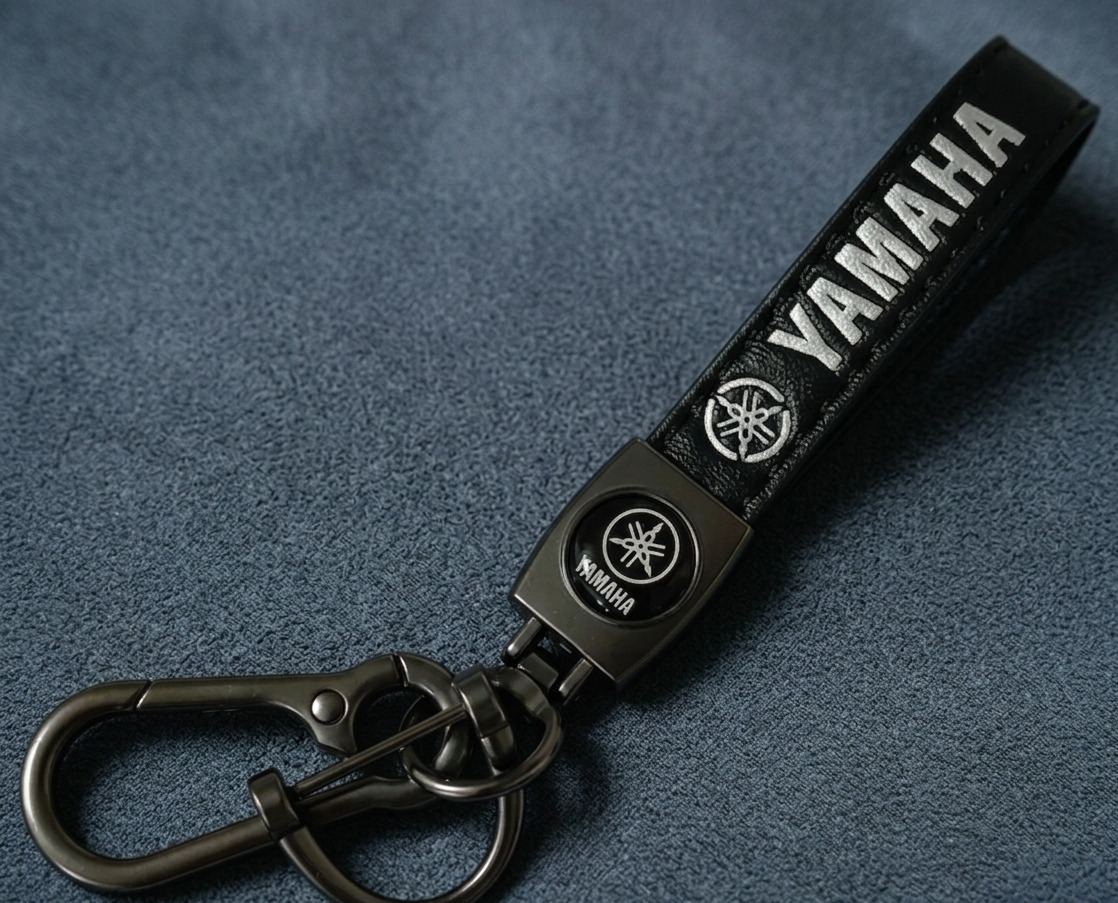 Genuine Leather Keychains for Motorcycles and Cars – Unique Design and Quality Finish