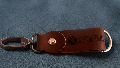 Genuine Leather Keychains for Motorcycles and Cars – Unique Design and Quality Finish