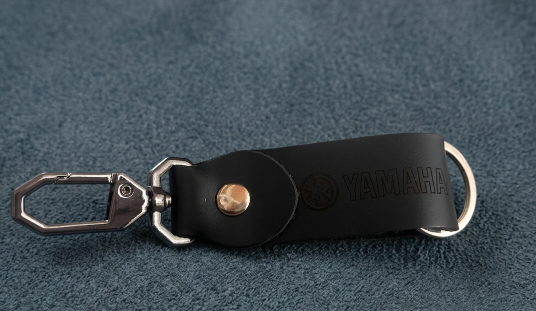 Genuine Leather Keychains for Motorcycles and Cars – Unique Design and Quality Finish