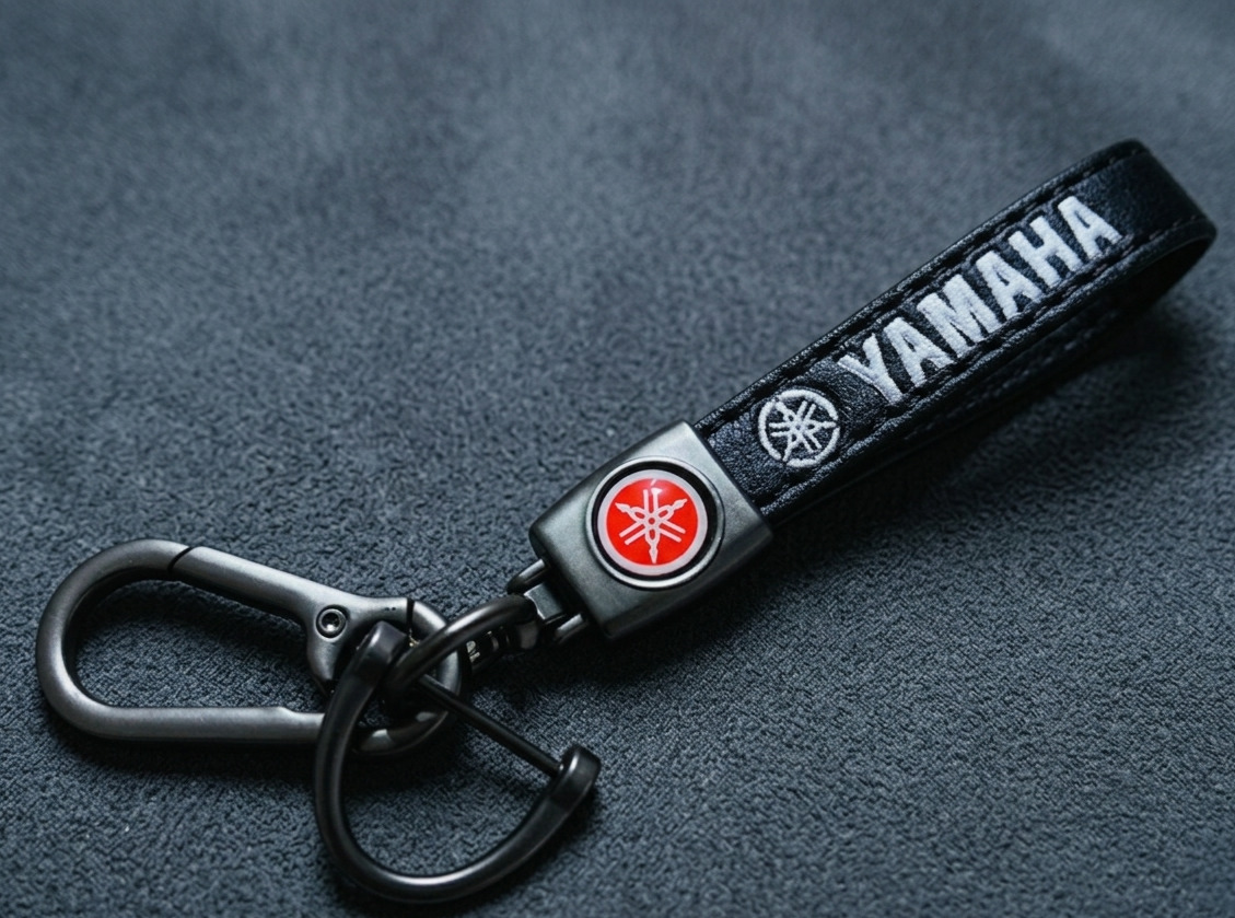 Genuine Leather Keychains for Motorcycles and Cars – Unique Design and Quality Finish